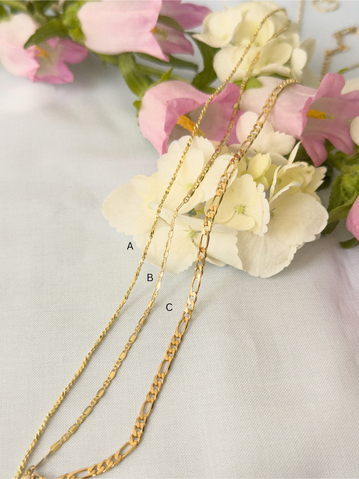 dainty gold chains