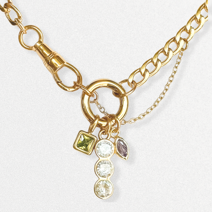 Eclectic Vintage Charm Necklace