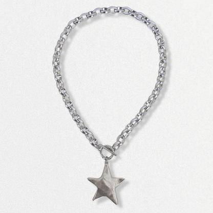 Silver Star Necklace