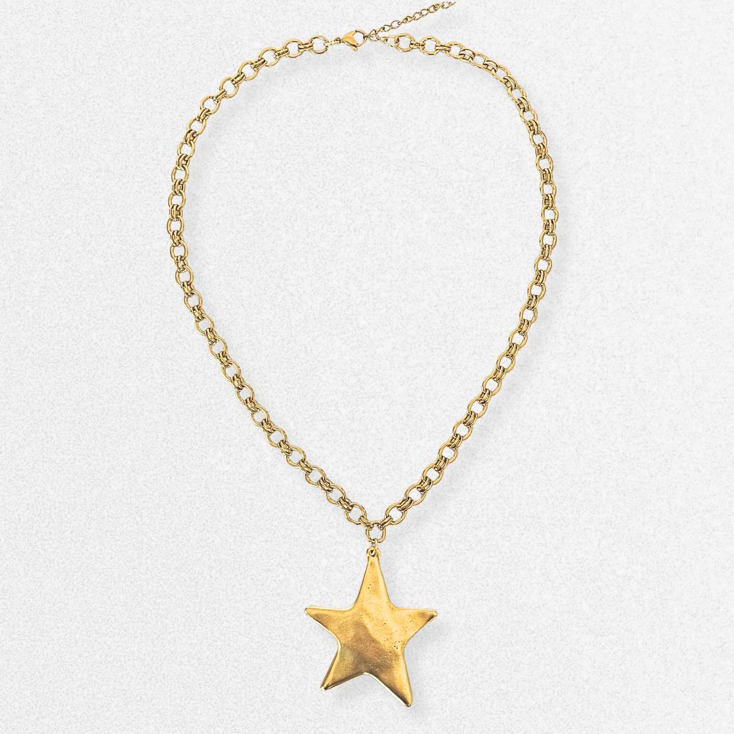 Gold Star Necklace