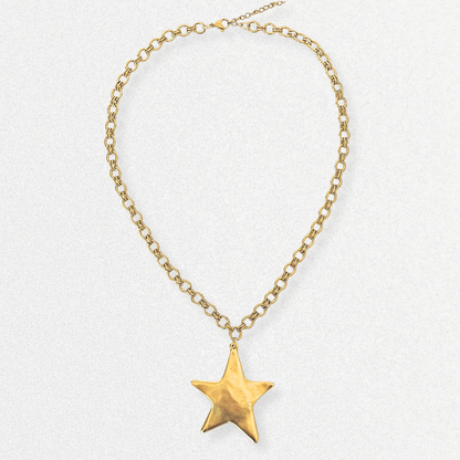 Gold Star Necklace