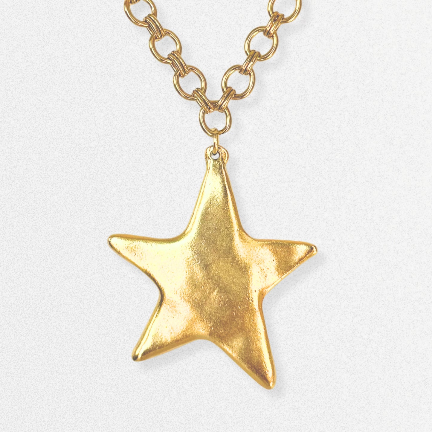 Gold Star Necklace