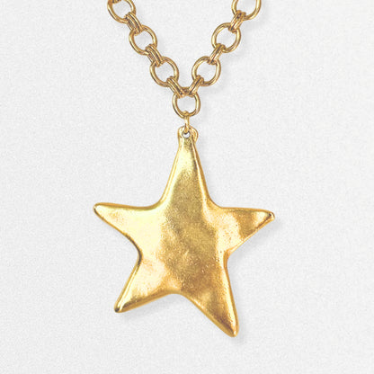 Gold Star Necklace