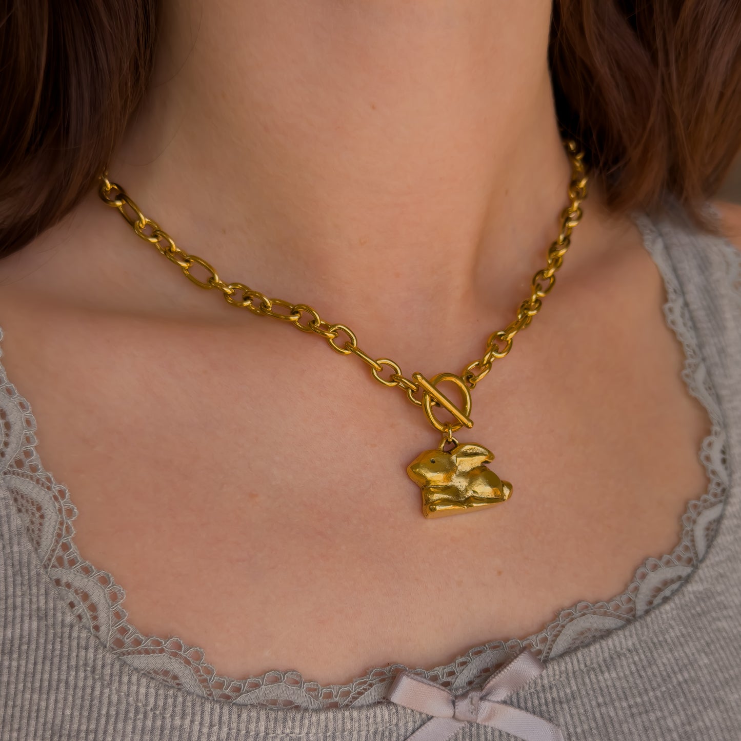Down the Rabbit Hole Necklace