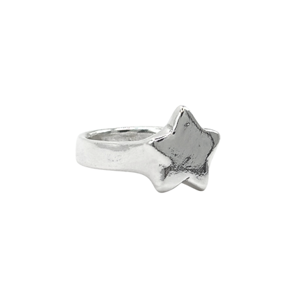 chunky star ring