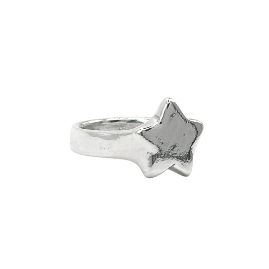 chunky star ring