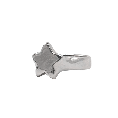 chunky star ring
