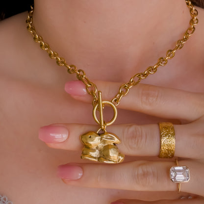 Down the Rabbit Hole Necklace