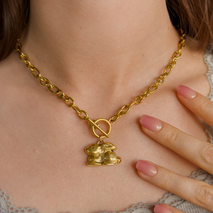 Down the Rabbit Hole Necklace