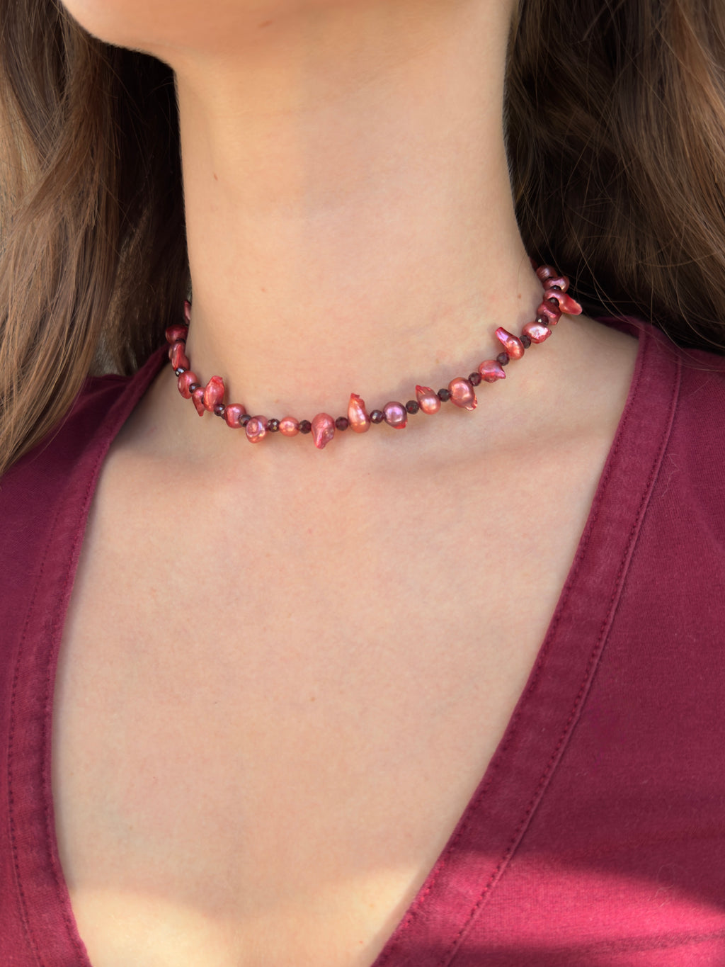 spark choker necklace