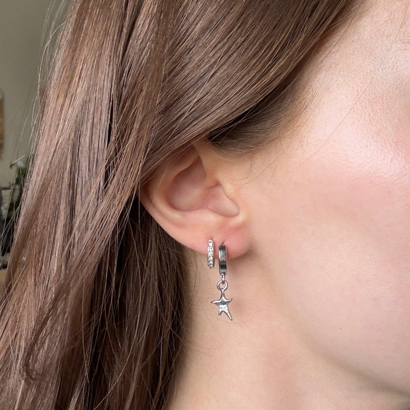 Mini Star Hoops