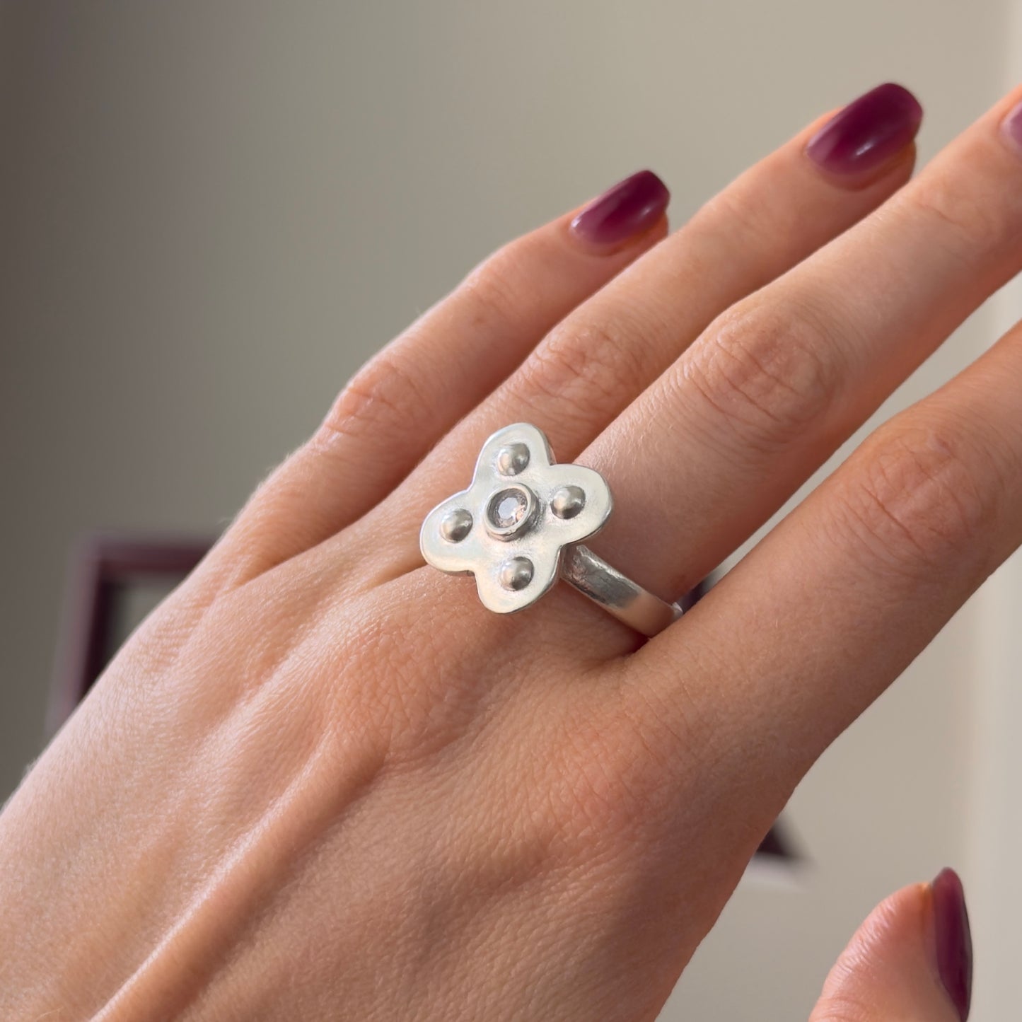 lucky clover ring