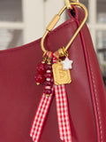 red bag charm