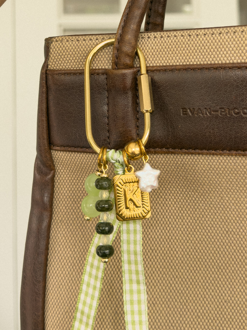 green bag charm