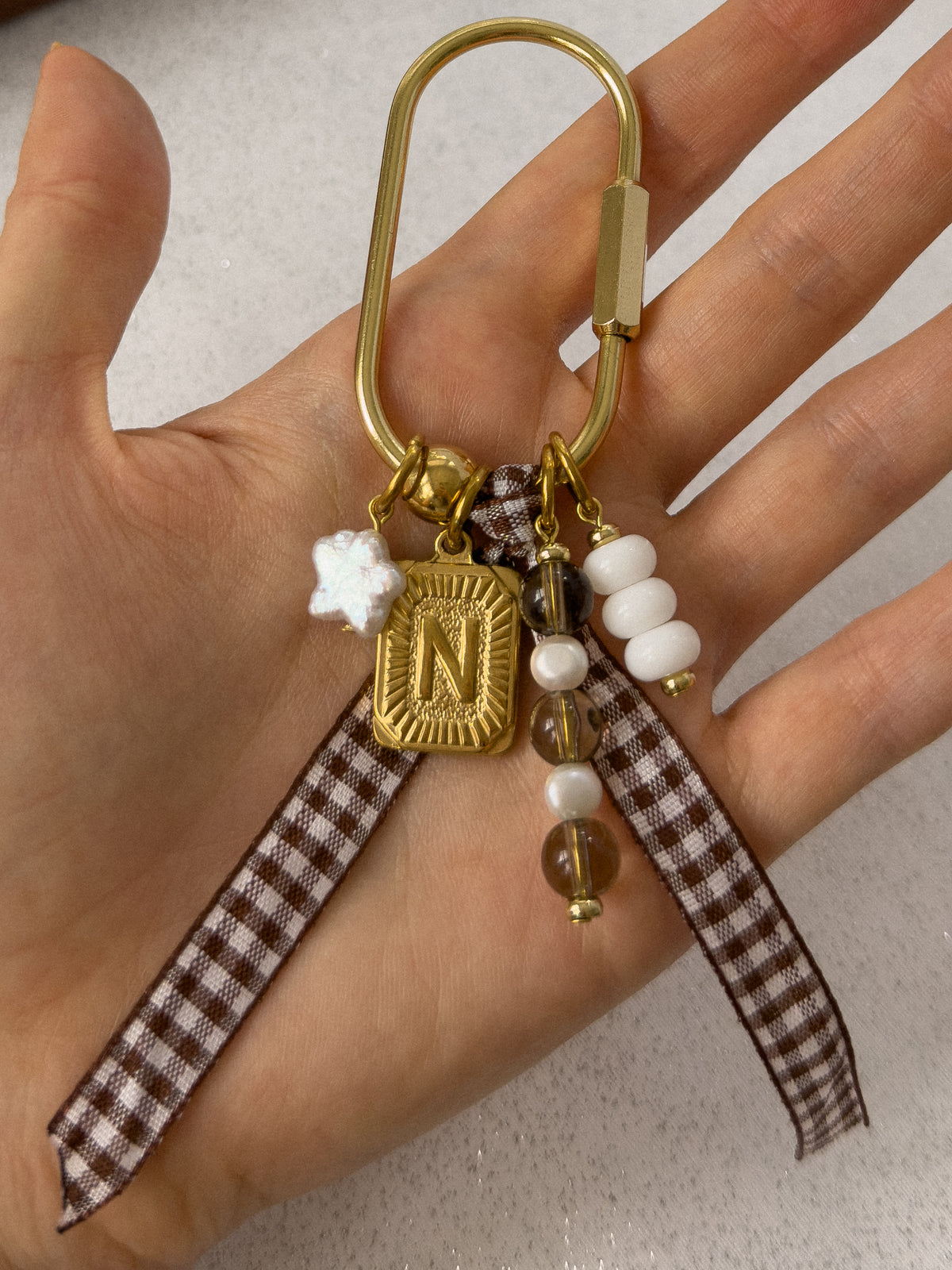 brown bag charm