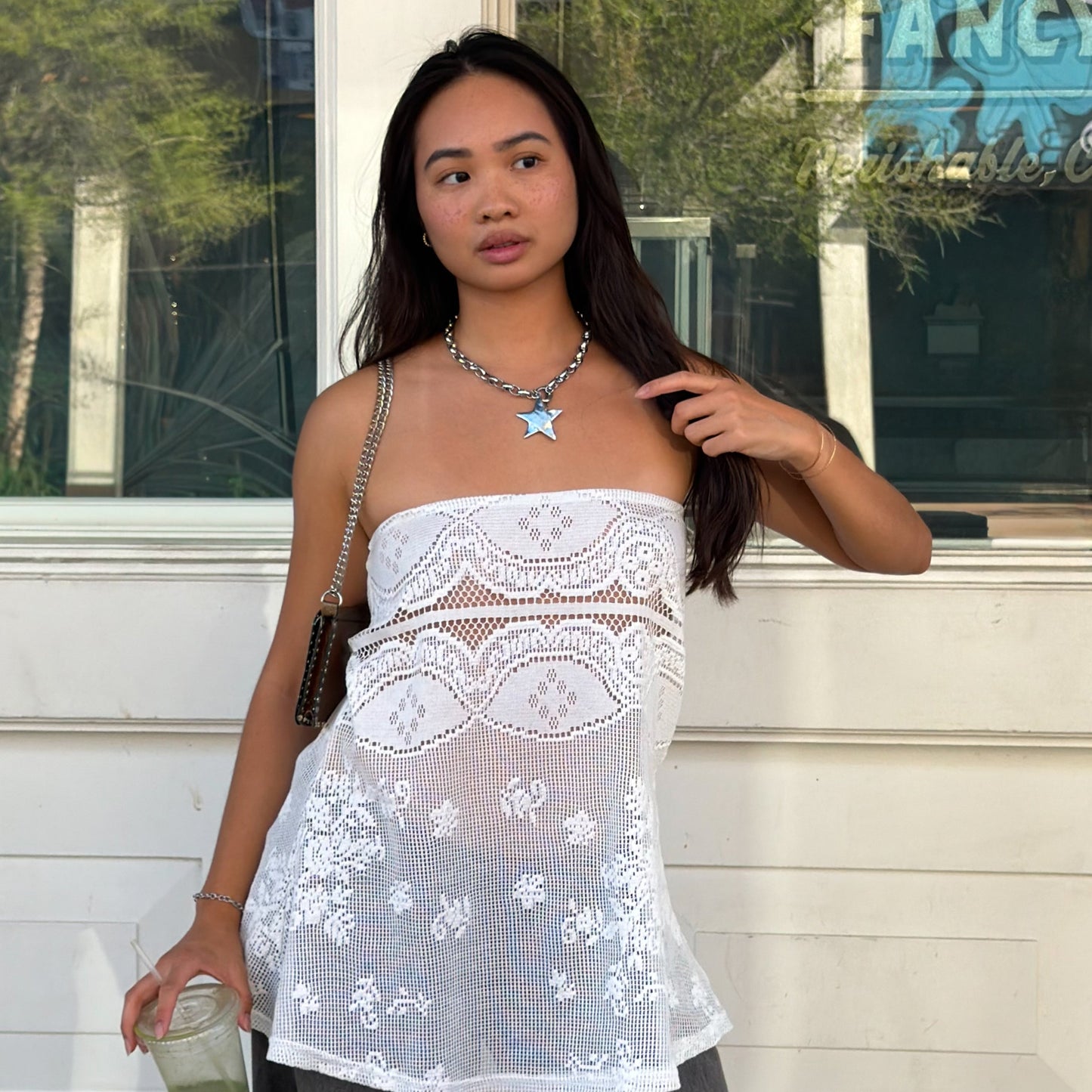 Silver Star Necklace